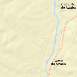 Ituero de Azaba Street Map