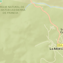 La Alberca Street Map