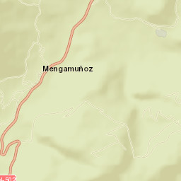 Mengamuñoz Street Map