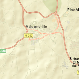 Valdemorillo Street Map