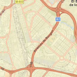 Las Tablas Street Map