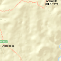 Arandilla del Arroyo Street Map