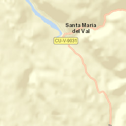 Santa María del Val Street Map