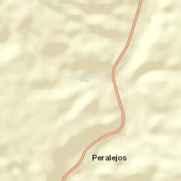 Peralejos Street Map