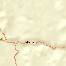 Allepuz Street Map
