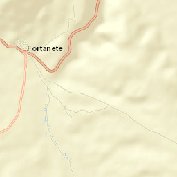 Fortanete Street Map