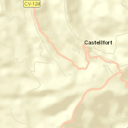 Castellfort Street Map