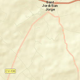 Sant Jordi Street Map