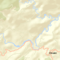 Onanì Street Map