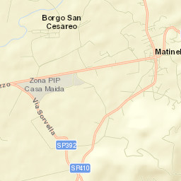 Matinella Street Map