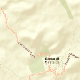 Sasso di Castalda Street Map