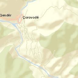 Çorovodë Street Map