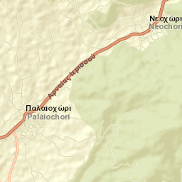 Palaiochóri Street Map