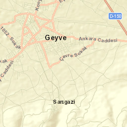 Geyve Street Map