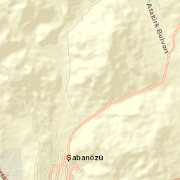 Şabanözü Street Map