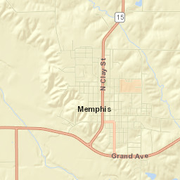 Memphis Street Map