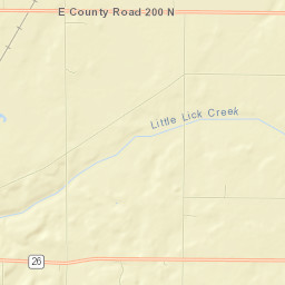 Blackford County Street Map