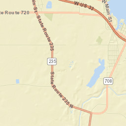 Russells Point Street Map