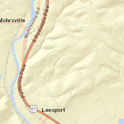 Leesport Street Map