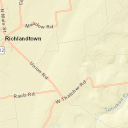 Richlandtown Street Map