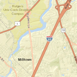 Milltown Street Map