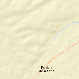 Puebla de Azaba Street Map
