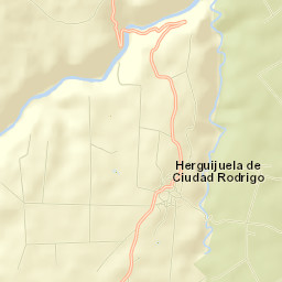 Herguijuela de Ciudad Rodrigo Street Map