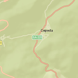 Cepeda Street Map