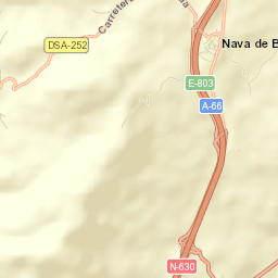 Nava de Béjar Street Map