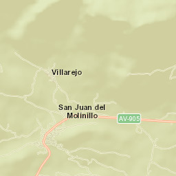 San Juan del Molinillo Street Map