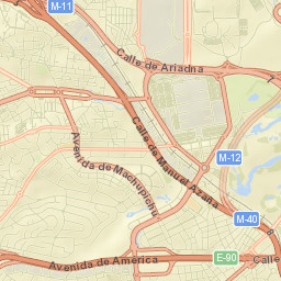 Hortaleza Street Map