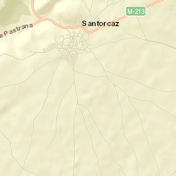 Santorcaz Street Map