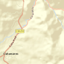 Cañamares Street Map