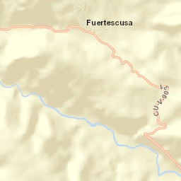Fuertescusa Street Map