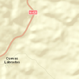 Cuevas Labradas Street Map
