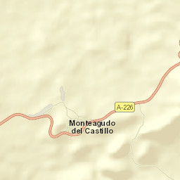 Monteagudo del Castillo Street Map
