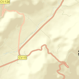 Ares del Maestre Street Map