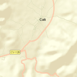 Catí Street Map