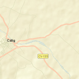 Càlig Street Map