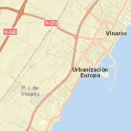 Vinaròs Street Map