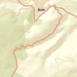 Bitti Street Map