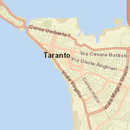 Taranto Street Map
