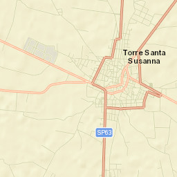 Torre Santa Susanna Street Map