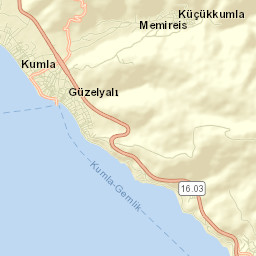 Küçükkumla Street Map