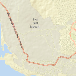 Balakhani Street Map