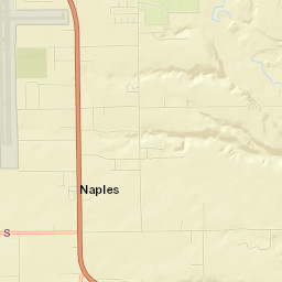 Naples Street Map