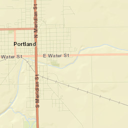 Portland Street Map