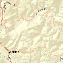 Weirton Street Map