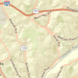 Churchill Street Map