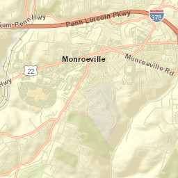 Monroeville Street Map